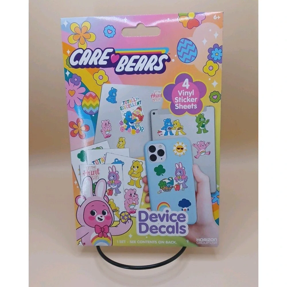 Care Bears Phone Decals Vinyl Device Stickers Birthday Party Favors Gift Girls‎